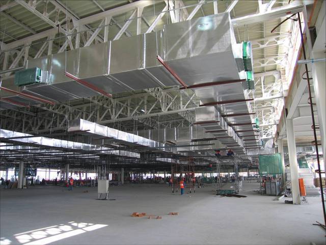通风管道安装系统施工技术方案